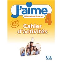 J´aime 4 - Niveau A2+ - Cahier d´activités (prac.sešit)