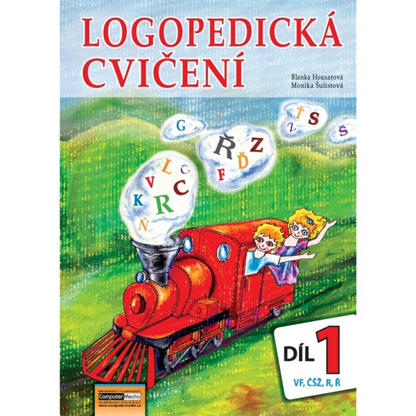 Logopedická cvičení 1. díl - VF, ČŠŽ, R, Ř (e-kniha)