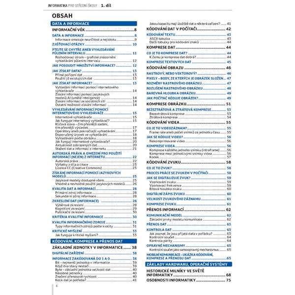 Informatika pro střední školy - 1. díl