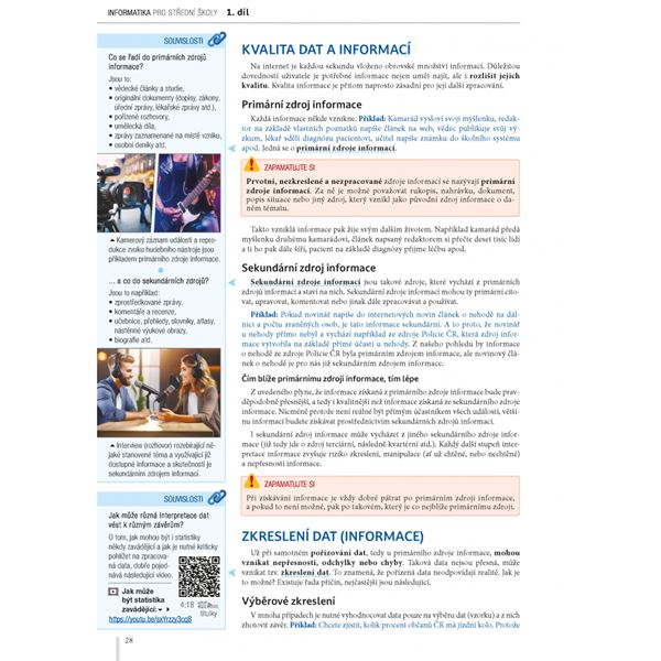 Informatika pro střední školy - 1. díl