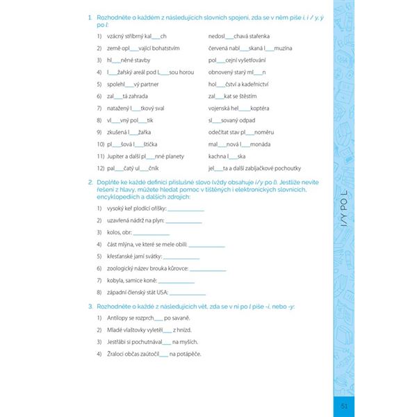 Destrukční učebnice češtiny  EDIKA