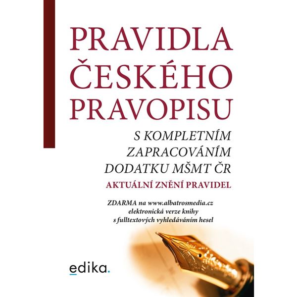 Pravidla českého pravopisu (4. vydání)   EDIKA