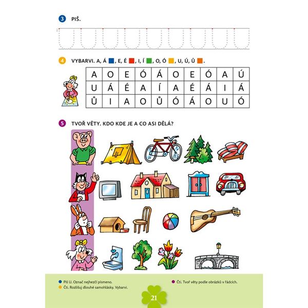 Slabikář se Čtyřlístkem EDIKA