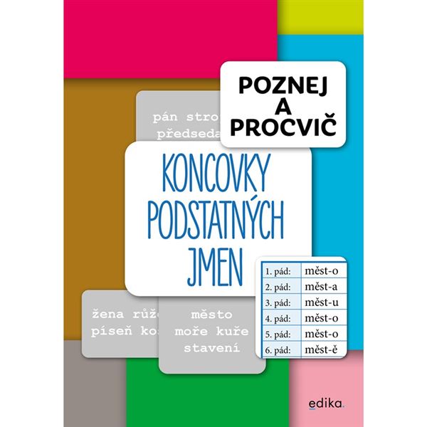 Poznej a procvič: Koncovky podstatných jmen EDIKA