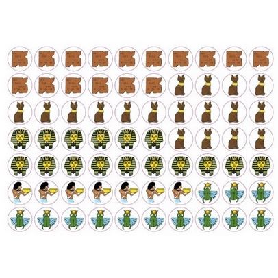 Až na vrchol pyramidy? - samolepky (70ks)