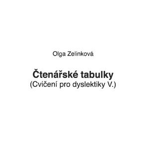 Cvičení pro dyslektiky V. - Čtenářské tabulky