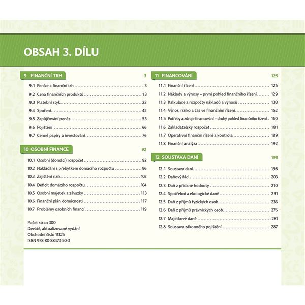 Ekonomika 3 – pro ekonomicky zaměřené obory SŠ