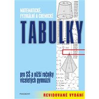 Matematické, fyzikální a chemické tabulky pro SŠ - revidované vydání