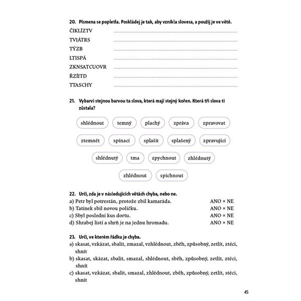 Procvičuj - S/z, mě/mně, ú/ů