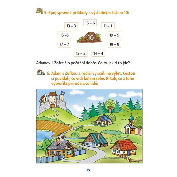 První třída v malíčku (Čj, Mat, Prv)