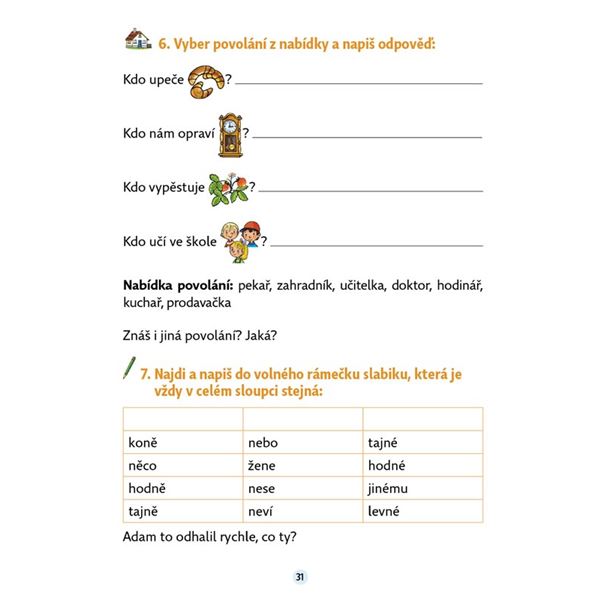 První třída v malíčku (Čj, Mat, Prv)