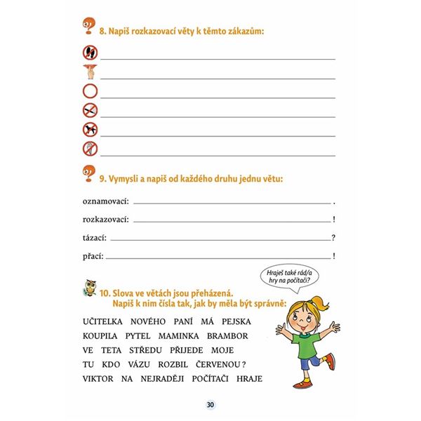 Český jazyk v malíčku pro 2. třídu