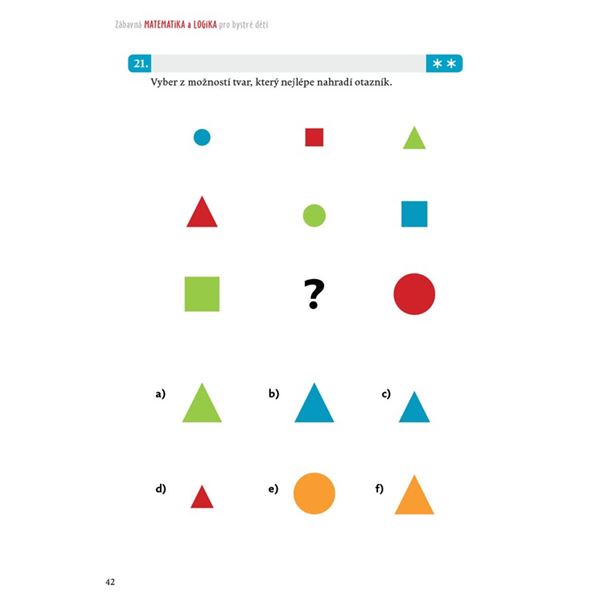 Zábavná matematika a logika pro bystré děti