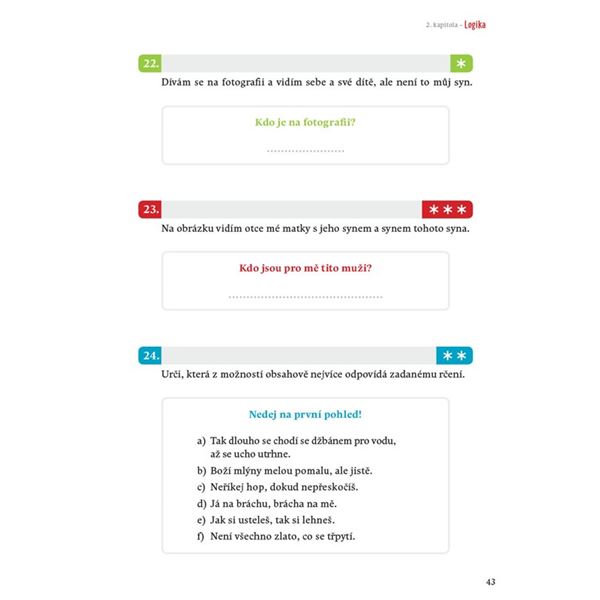 Zábavná matematika a logika pro bystré děti