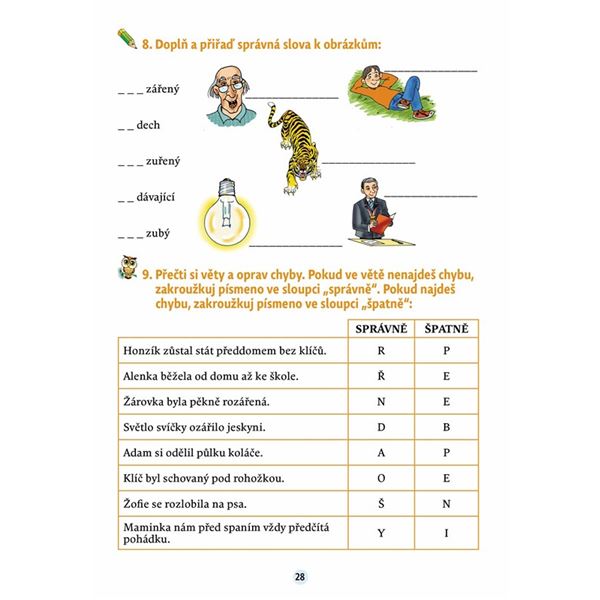 Český jazyk v malíčku pro 4. třídu