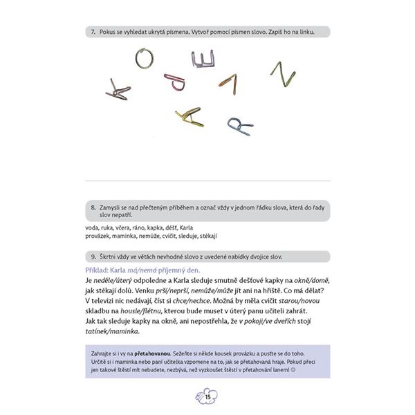 Dyslexie - Aktivity pro děti se specifickou poruchou učení