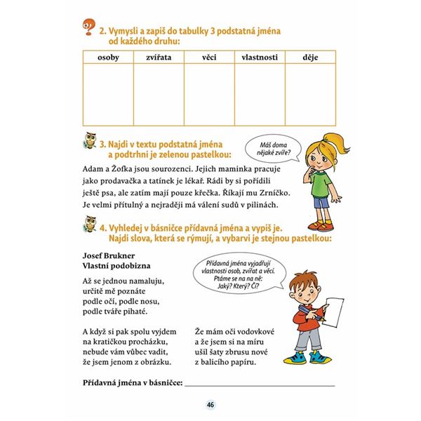 Český jazyk v malíčku pro 3. třídu