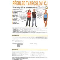 Přehled tvarosloví ČJ - tabulka