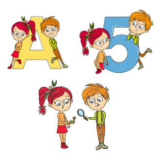 Divíci 1 - rozšířený učitelský balíček - Český jazyk GEN (vázané písmo) + Matematika + Člověk a jeho svět