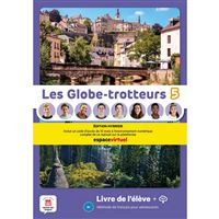 Les Globe-Trotteurs 5 (B1) – Édition hybride Livre de l´éleve + Espacevirtuel (12 mois)