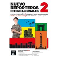 Nuevo Reporteros internacionales 2 (A2) – Edición híbrida Libro del alumno + Campus (12 meses)