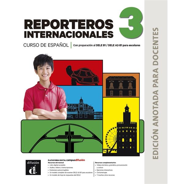 Nuevo Reporteros internacionales 3 (B1.1) – Edición anotada para docentes