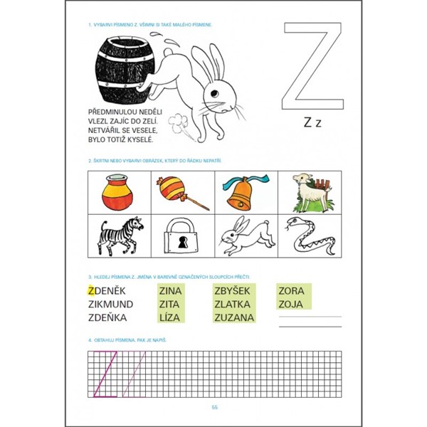 Čtení 1 pro prvňáčky - Slabikář