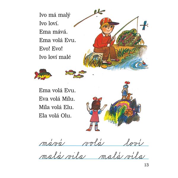 Veselá abeceda - Slabikář 2