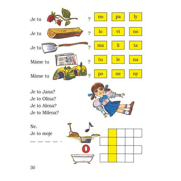 Veselá abeceda - Slabikář 2