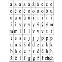 Vystřihovací písmenka