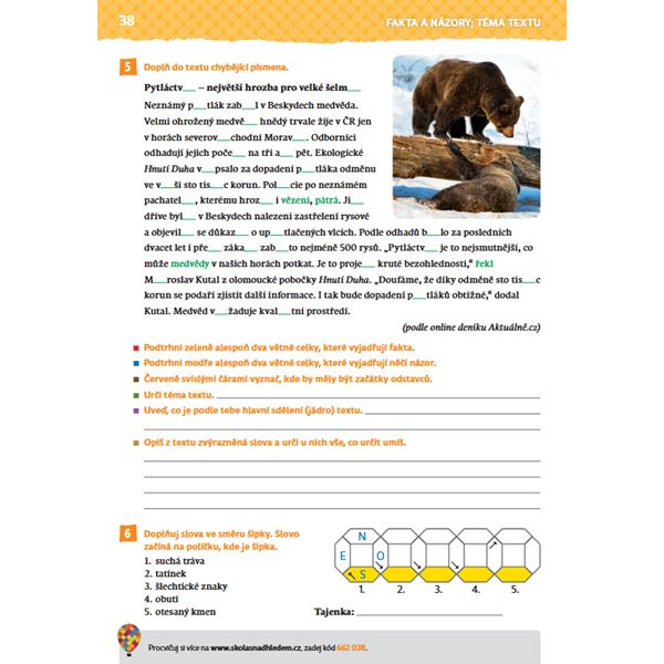 Český jazyk 4/2 (nová generace) - Hybridní pracovní sešit