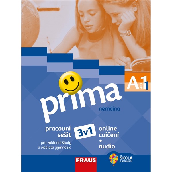 Prima A1/díl 1 -  Hybridní pracovní sešit, ČB 3v1