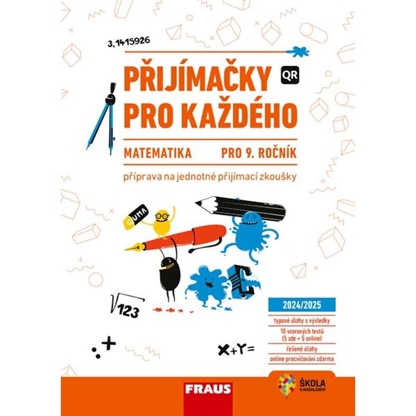 Přijímačky pro každého, matematika, 9. ročník (hybrid)
