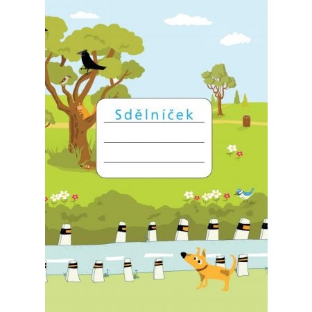 Sdělníček - zelený (park - motiv 4)