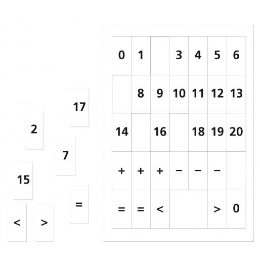 Sada příloh k Matematice se Čtyřlístkem - Číslice