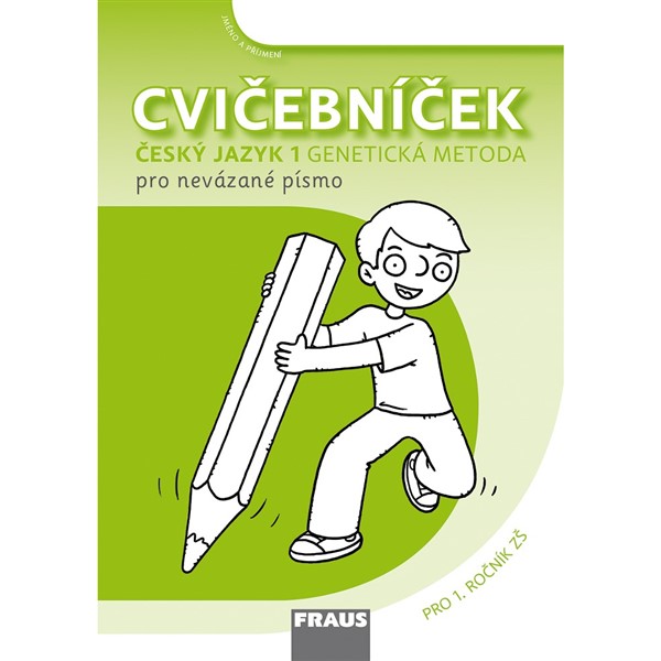Cvičebníček - Písanka nevázané písmo GM
