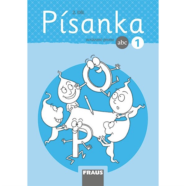 Písanka 1/2 NOVÁ GENERACE - nevázané písmo