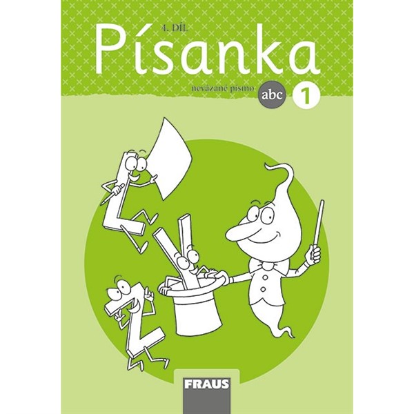 Písanka 1/4 NOVÁ GENERACE - nevázané písmo