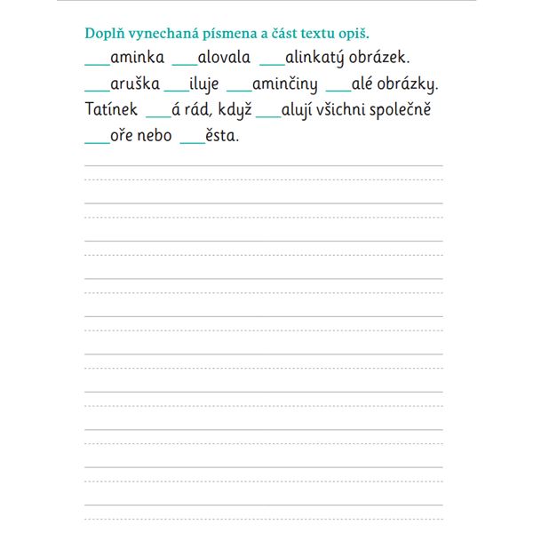 Písanka 2/2 NOVÁ GENERACE - nevázané písmo