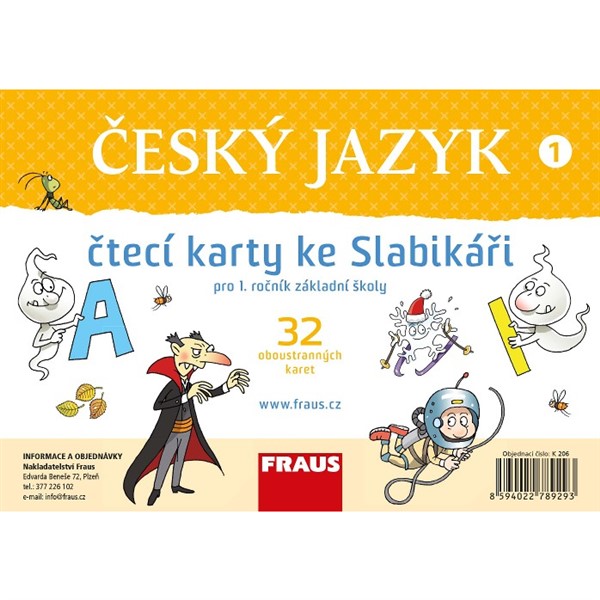 Čtecí karty ke Slabikáři - nová generace