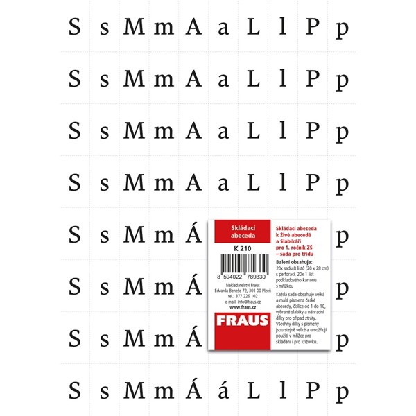 Skládací abeceda - nová generace - sada pro třídu