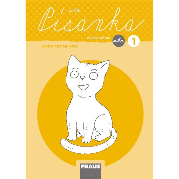 Písanka 1/2 (vázané písmo) - genetická metoda 