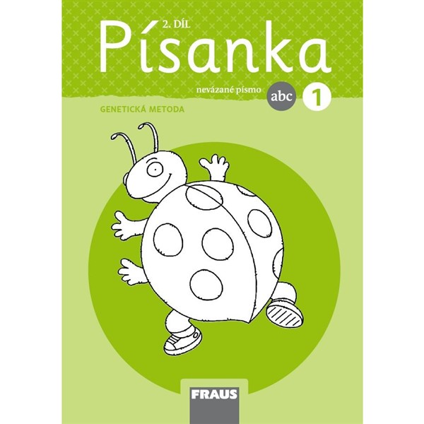 Písanka 1/2 (nevázané písmo) - genetická metoda