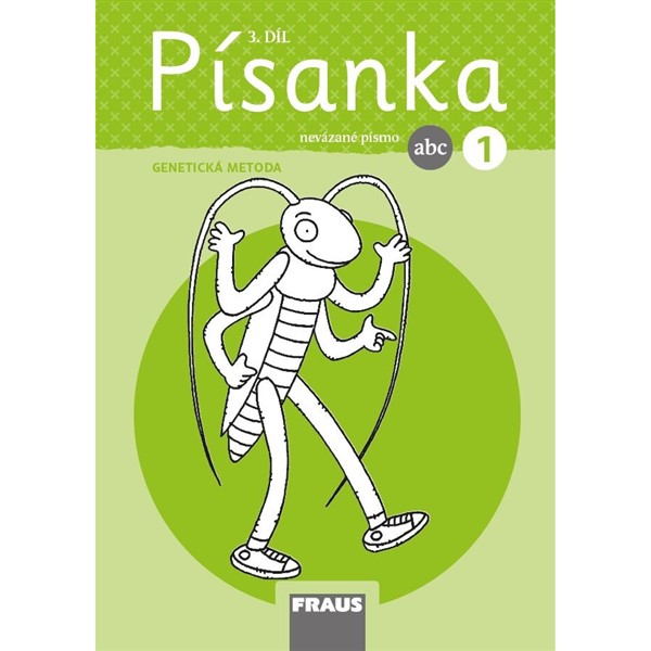 Písanka 1/3 (nevázané písmo) - genetická metoda 
