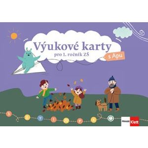 Výukové karty pro 1. ročník základní školy s Apu