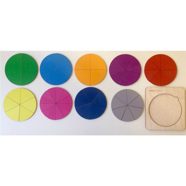 Dřevěné zlomky - pro učitele