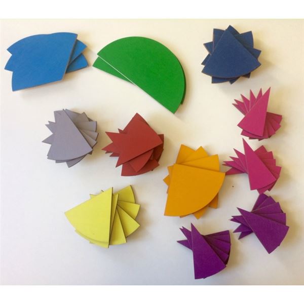 Dřevěné zlomky - pro učitele