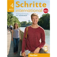 Schritte international 4 NEU - Kursbuch + Arbeitsbuch mit Audio-CD