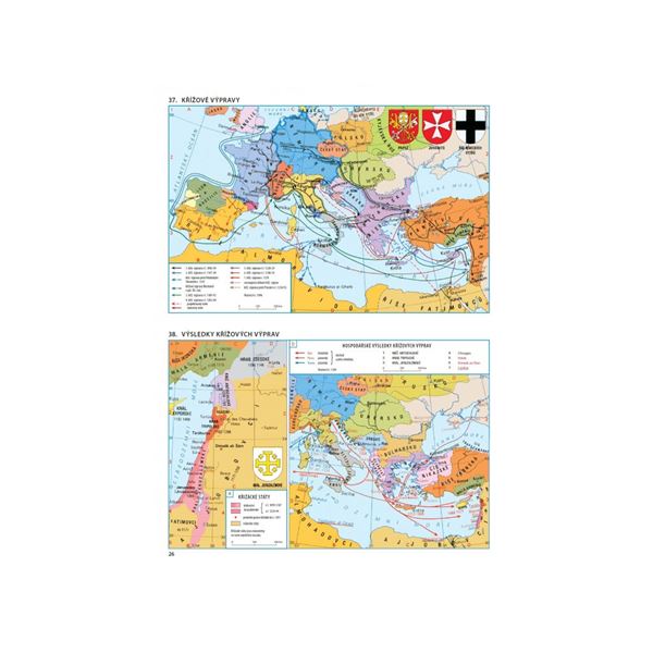 Atlas světových dějin, 1. díl - Pravěk – Středověk