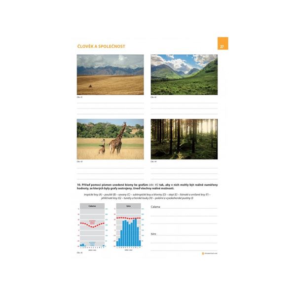 Žákovský atlas – pracovní sešit